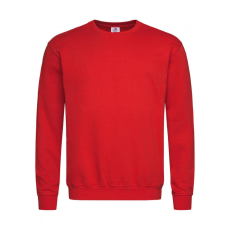 STEDMAN Férfi hosszú ujjú pulóver Stedman Unisex Sweatshirt Classic XS, Piros