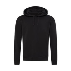 STEDMAN Férfi kapucnis hosszú ujjú pulóver Stedman Recycled Unisex Sweat Hoodie S, Opál fekete