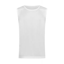 STEDMAN Férfi ujjatlan felső Stedman Active 140 Sleeveless Men 2XL, Fehér atléta, trikó