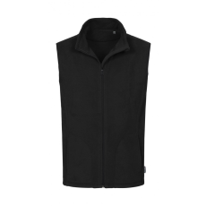 STEDMAN Férfi ujjatlan mellény Stedman Fleece Vest XL, Opál fekete