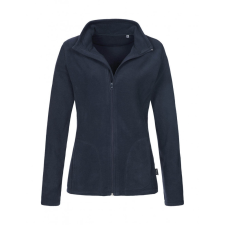 STEDMAN Női hosszú ujjú polár Stedman Fleece Jacket Women S, Blue Midnight női dzseki, kabát