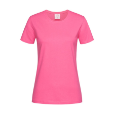 STEDMAN Női rövid ujjú póló Stedman Classic-T Fitted Women -M, Édes rózsaszín női póló