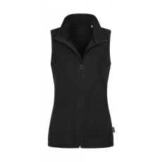 STEDMAN Női ujjatlan mellény Stedman Fleece Vest Women XL, Opál fekete