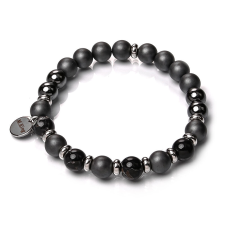  Steel Warrior – Hematit ásvány karkötő dobozban karkötő