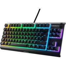 SteelSeries Apex 3 TKL Gaming Keyboard Black UK billentyűzet