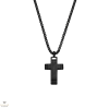 Steelwear férfi acél nyaklánc kereszt medállal 55 cm - SW-1024