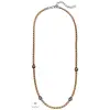 Steelwear Madrid férfi bőr nyaklánc 60 cm - SW-799