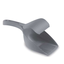 STEFANPLAST TWICE Nagy, dupla többcélú lapát szürke 27,5 x12,5 x11cm macskafelszerelés