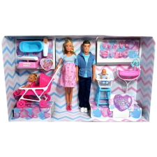 Steffi Love Családi játékszett  Ajánlott 3-10 éves korig lányoknak (48833) baba