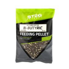 Stég Feeding Pellet 2mm N-Butiryc 800g bojli, aroma