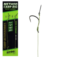 Stég Method Carp előke tüskével 10cm 6-os 2db/cs horog