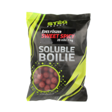 Stég Product Soluble Bojli 20mm Sweet Spicy 1kg bojli, aroma