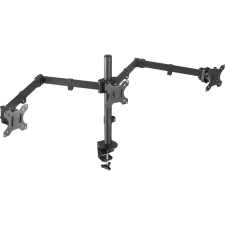 Stell SOS 1130 Triple asztali monitor tartó konzol 13-27" tv állvány és fali konzol