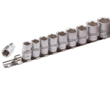 STELS 3/8 8-19mm 10 részes professional dugókulcs fej készlet dugókulcs