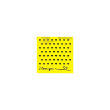  Stencil, szivecskék dekorációs kellék