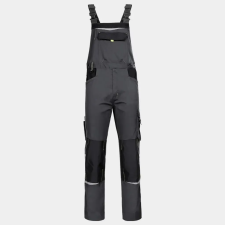 STENSO Prisma Spandex Szürke/Fekete kantáros nadrág - 54 munkaruha