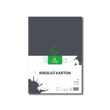 STEPA Rajzlap, A4, 180g, 50 lap, STEPA, fekete (ST240141024) kreatív papír