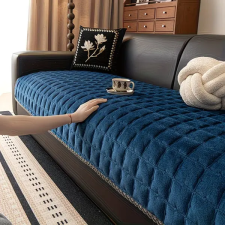  Steppelt tejbársony kanapéhuzat 70 × 180 cm - Tengerészkék FE11156782-6 lakástextília