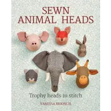 Sterling Publishing Co Inc Sewn Animal Heads | Vanessa Mooncie egyéb könyv