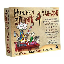 Steve Jackson Games Munchkin Zombik 4 - Tag-adó kiegészítő társasjáték