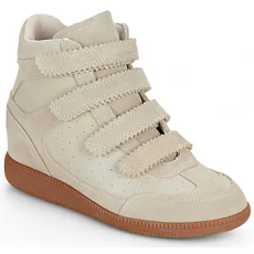 Steve Madden Magas szárú edzőcipők MUSTANG Fehér 41