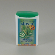 Stevia tabletta mellékíz mentes 100 db diabetikus termék