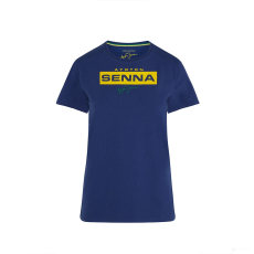 Stichd Ayrton Senna Logo Női Póló