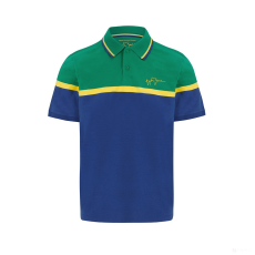 Stichd Ayrton Senna Stripe Galléros Póló
