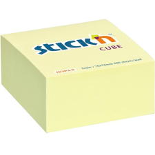 Stick´n by Hopax STICK´N 76 × 76 mm, pasztell sárga, 400 lap jegyzettömb