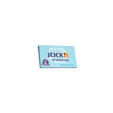 Stick'n Öntapadó jegyzettömb, 76x127 mm, 100 lap, STICK N „360°”, kék post-it
