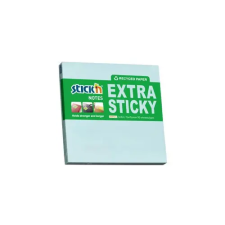 Stick'n Stick'N ExtraSticky Recycled 76x76mm 90lap újrahasznosított pasztell kék jegyzettömb jegyzettömb