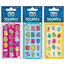Sticker Boo 382530 Számok Matrica 6x18 cm (246507) kreatív és készségfejlesztő