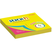  StickN 76x76mm 100lap 4 színű neon öntapadó jegyzettömb jegyzettömb