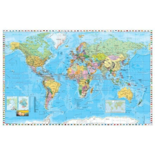 Stiefel A Föld országai angol nyelvű kisméretű térkép térkép