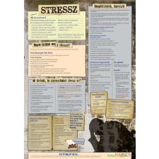 Stiefel A stressz - fali oktatótabló térkép