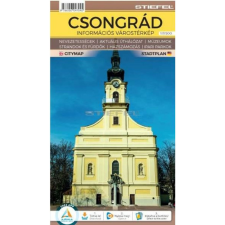 Stiefel Csongrád térkép Csongrád várostérkép Stiefel 2018 térkép