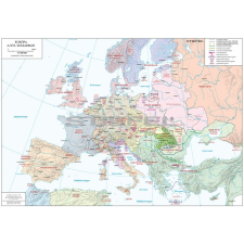 Stiefel Európa a XVI. században térkép