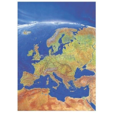 Stiefel Európa falitérkép satelit keretezett 100 x 140 cm Európa panorámatérképe térkép