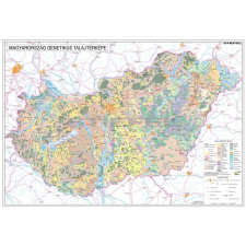 Stiefel Magyarország talajtani térképe könyöklő íróasztal