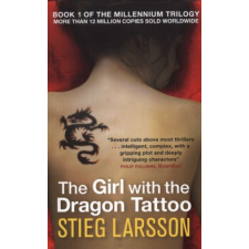 Stieg Larsson THE GIRL WITH THE DRAGON TATTOO irodalom
