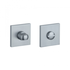Stile Négyzetrozetta STILE Q SLIM 7MM PSC - Szatén króm WC 4x4 zár és alkatrészei
