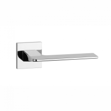 Stile OMA Négyzetrozettás Q SLIM 7MM CP - Fényes króm (CSAK KILINCS FELSŐ ROZETTÁN) zár és alkatrészei