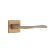Stile OMA Négyzetrozettás Q SLIM 7MM LIGHT BROWN - Világos barna WC zár és alkatrészei