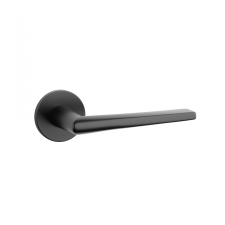 Stile SALTA Körrozettás R SLIM 7MM BLACK - Fekete WC zár és alkatrészei