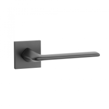 STILE TOBA Négyzetrozettás Q SLIM 7MM BLACK - Fekete WC zár és alkatrészei