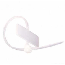 Stilo Kábelkötegelő jelzőcímkés 110x2,5 Fehér kábel és adapter