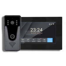 Stilo Kaputelefon szett video 2 vezetékes Wi-fi esővédővel 7 coll kaputelefon