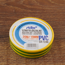 Stilo szigetelő szalag 20x19 zöld-sárga villanyszerelés