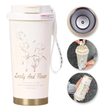 Stílusos bögre termosz lovely white 550ml BD28WZ1 bögrék, csészék
