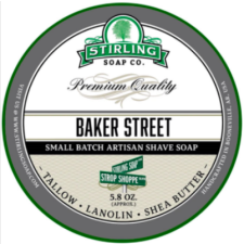Stirling Soap Co. Stirling Shaving Soap Baker Street 170ml borotvahab, borotvaszappan